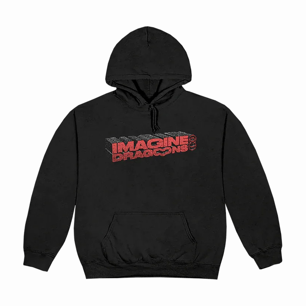 Imagine Dragons Merch Heart Logo Hoodie Gift For Imagine Dragons Lovers