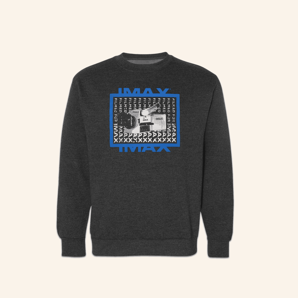 Imax Merch The Filmed For Imax Crewneck Sweatshirt Gifts For Dudes Imax Merch The Filmed For Imax Crewneck Sweatshirt Gifts For Dudes