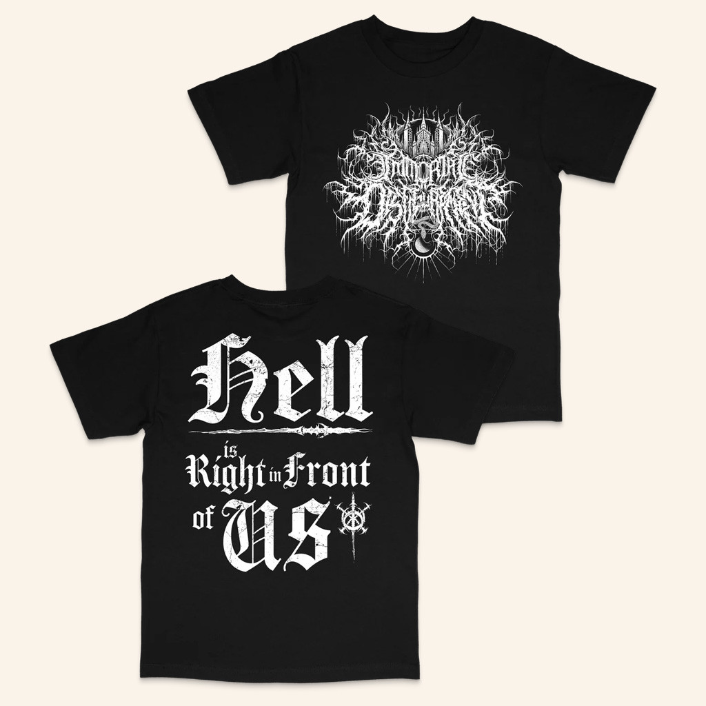 Immortal Disfigurement Merch Hell Blackletter T-Shirt Gifts For Brother Immortal Disfigurement Merch Hell Blackletter T-Shirt Gifts For Brother