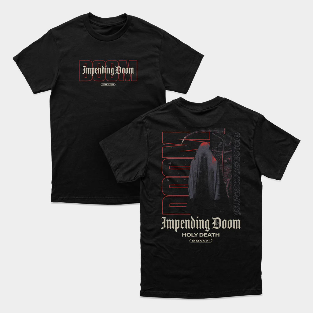 Impending Doom Merch Reaper T-Shirt Birthday Presents For Father Impending Doom Merch Reaper T-Shirt Birthday Presents For Father