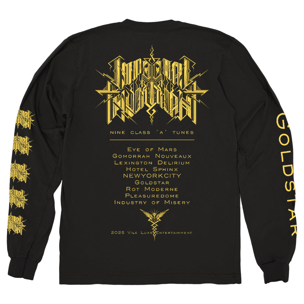 Imperial Triumphant Merch Goldstar Long Sleeve Shirt Imperial Triumphant Shirt Father's Day Gifts For Boyfriend
