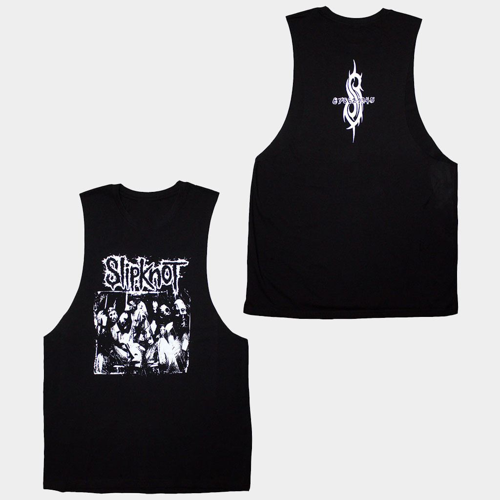 Impericon Merch 2026 Slipknot Album Splatter Sleeveless Tank Top Present For Husband
