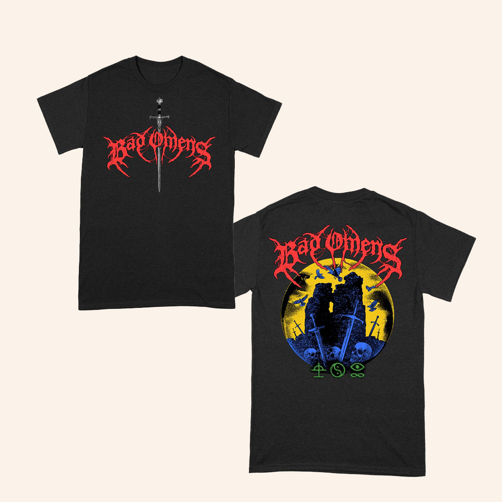 Impericon Merch Bad Omens Medieval Orb T-Shirt Christmas Presents For Him Impericon Merch Bad Omens Medieval Orb T-Shirt Christmas Presents For Him