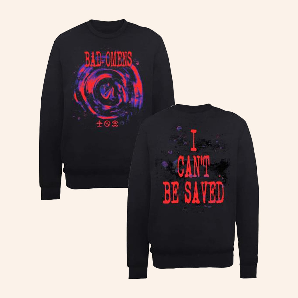 Impericon Merch Bad Omens The Drain Sweatshirt Christmas Presents For Dad Impericon Merch Bad Omens The Drain Sweatshirt Christmas Presents For Dad
