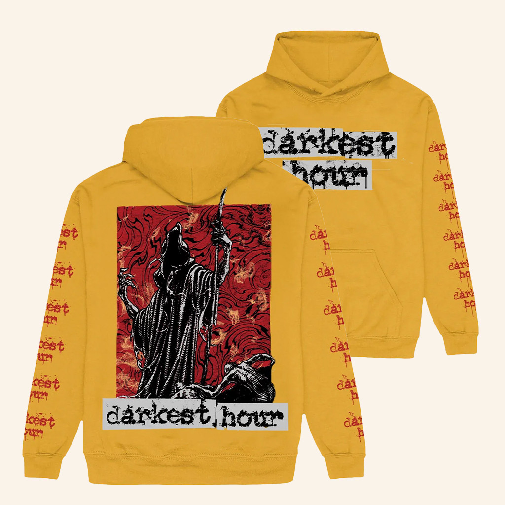 Impericon Merch Darkest Hour Wizzard Hoodie Gifts Ideas For Rock Lovers