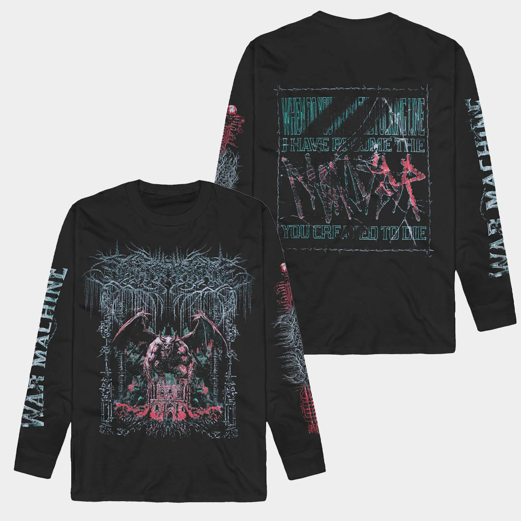 Impericon Merch Lorna Shore Shirt War Machine Long Sleeve T-Shirt Gifts For Dad