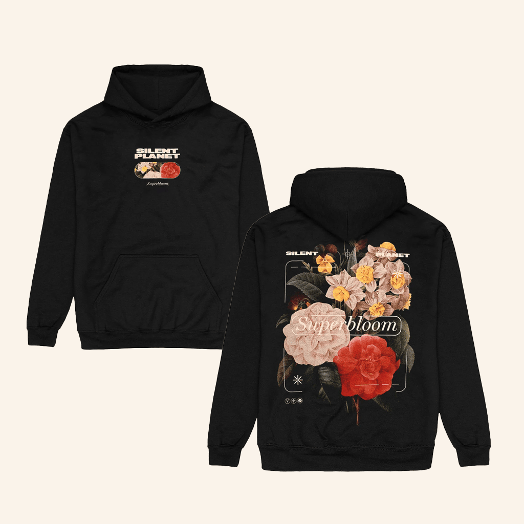 Impericon Merch Silent Planet Superbloom Bouquet Hoodie Gifts For Her Impericon Merch Silent Planet Superbloom Bouquet Hoodie Gifts For Her