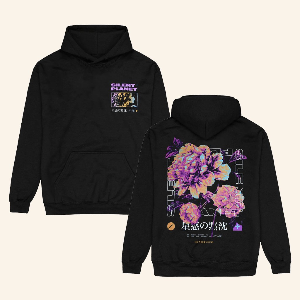 Impericon Merch Silent Planet Superbloom Flower Hoodie Gifts For Wife