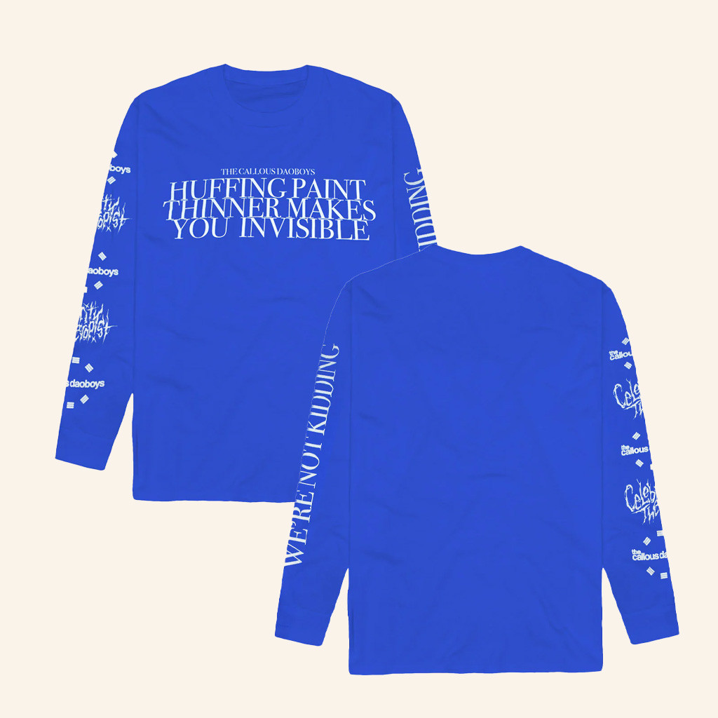 Impericon Merch The Callous Daoboys Invisible Royal Long Sleeve Shirt Friends Gifts Impericon Merch The Callous Daoboys Invisible Royal Long Sleeve Shirt Friends Gifts