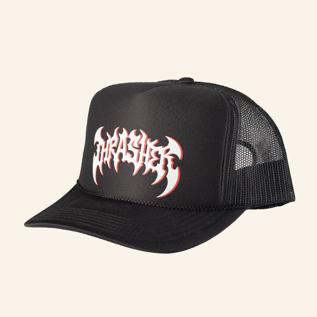 Impericon Merch Thrasher Heavy Metal Trucker Hat Great Gifts For Brothers