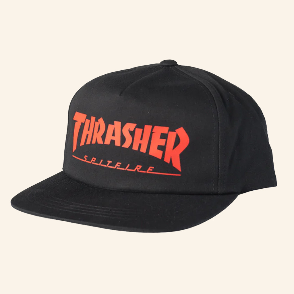 Impericon Merch Thrasher X Spitfire Snapback Hat Birthday Ideas For Boyfriend