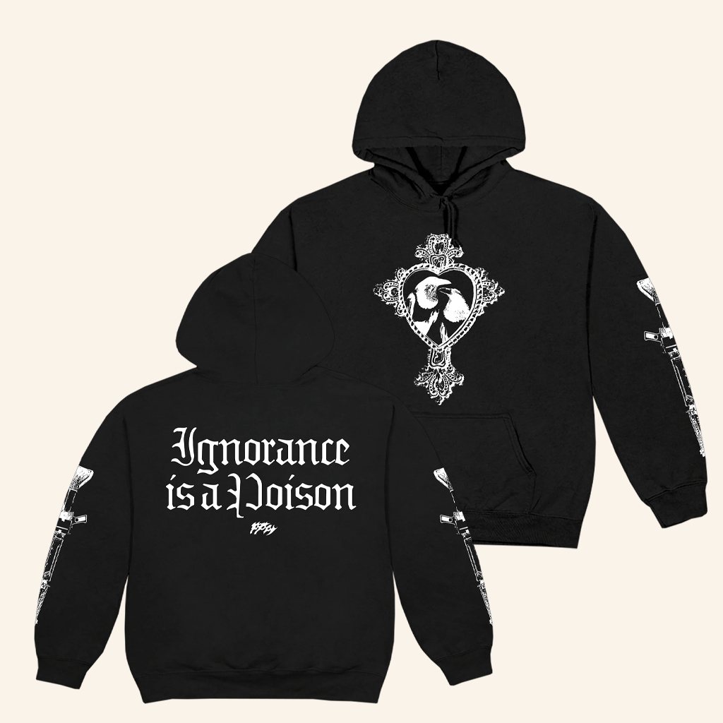 Impoppy Merch Ignorance Is A Poison Hoodie Christmas Gift Ideas For Her