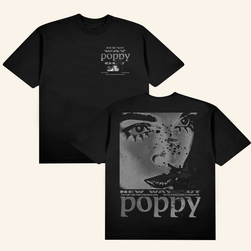 Impoppy Merch New Way Poppy Out Photo T-Shirt Christmas Present For Wife