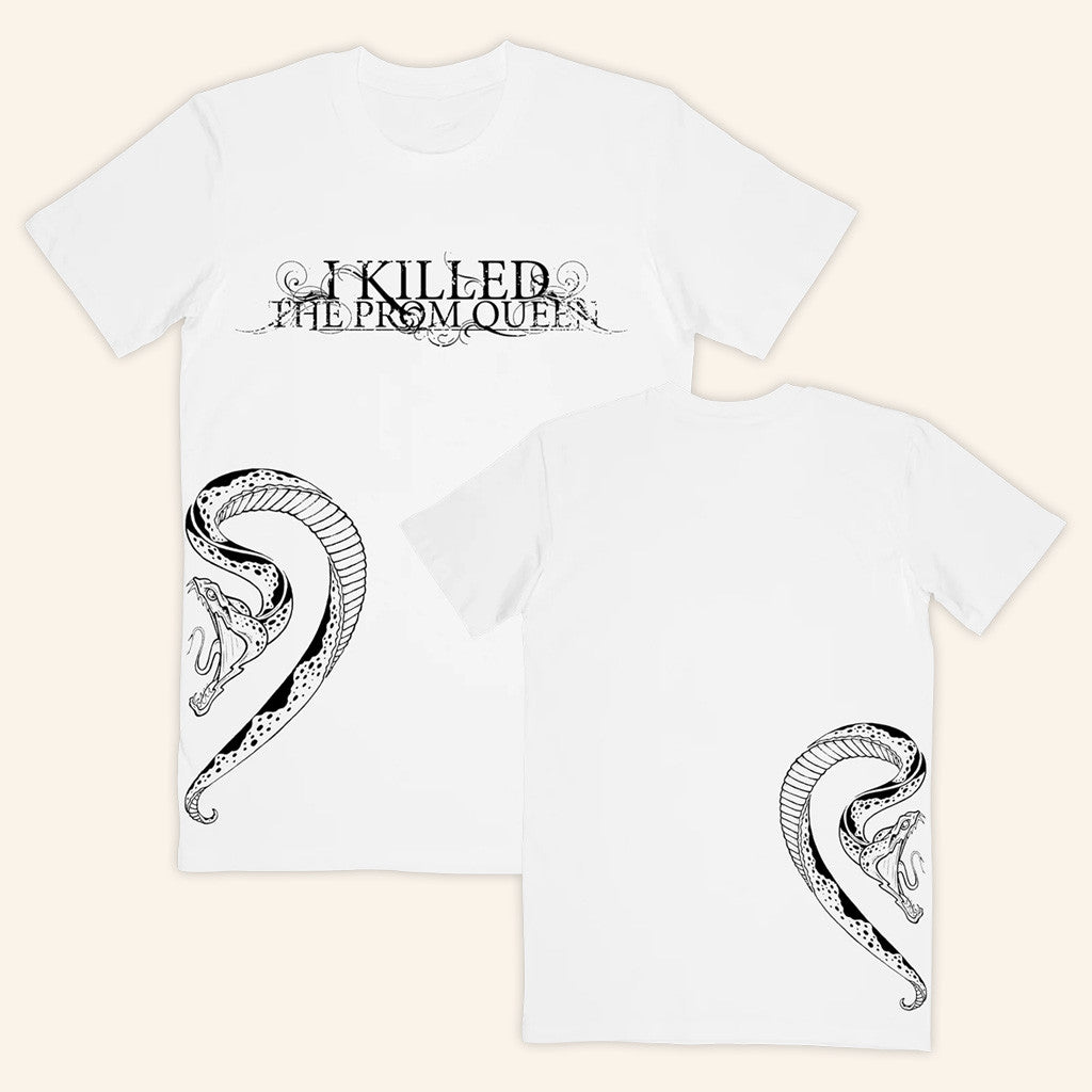 Imprint Merch I Killed The Prom Queen Snakes White T-Shirt Best Gifts For Friends
