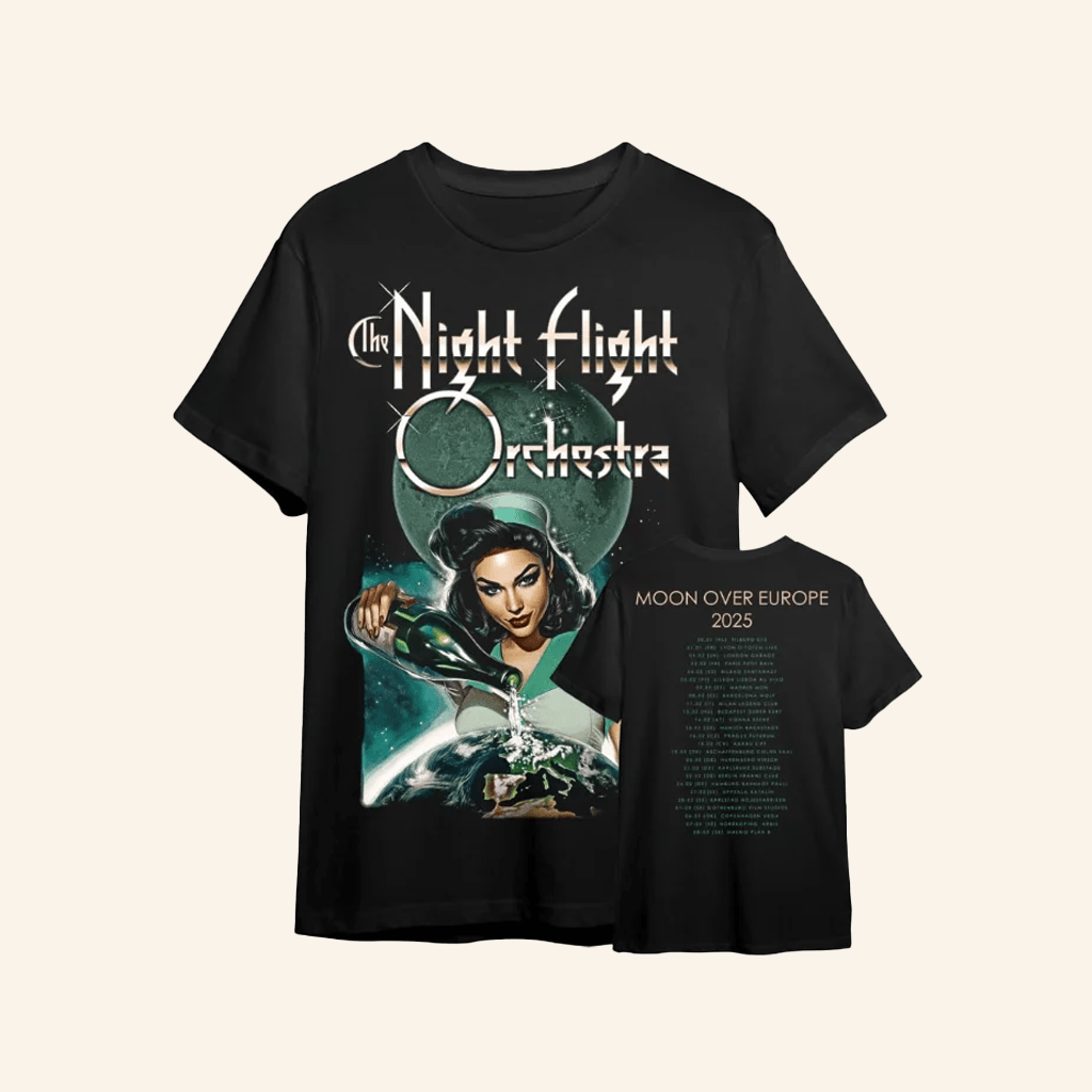 Imprint Merch Night Flight Orchestra Moon Over Australia 2025 Tour T-Shirt Gifts For Dad Imprint Merch Night Flight Orchestra Moon Over Australia 2025 Tour T-Shirt Gifts For Dad