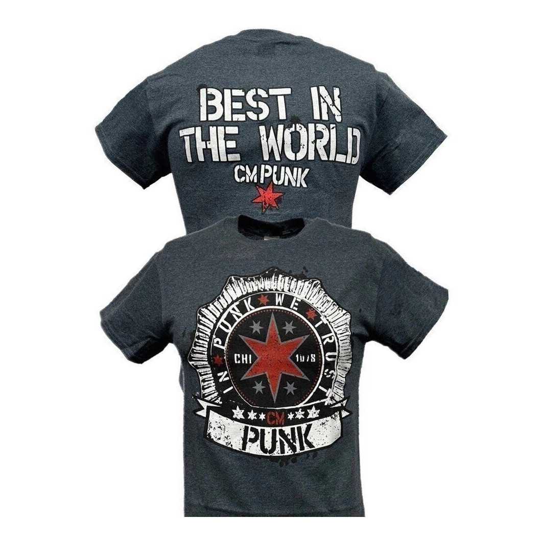 In CM Punk We Trust Best In the World T-shirt Mother Daughter Gifts