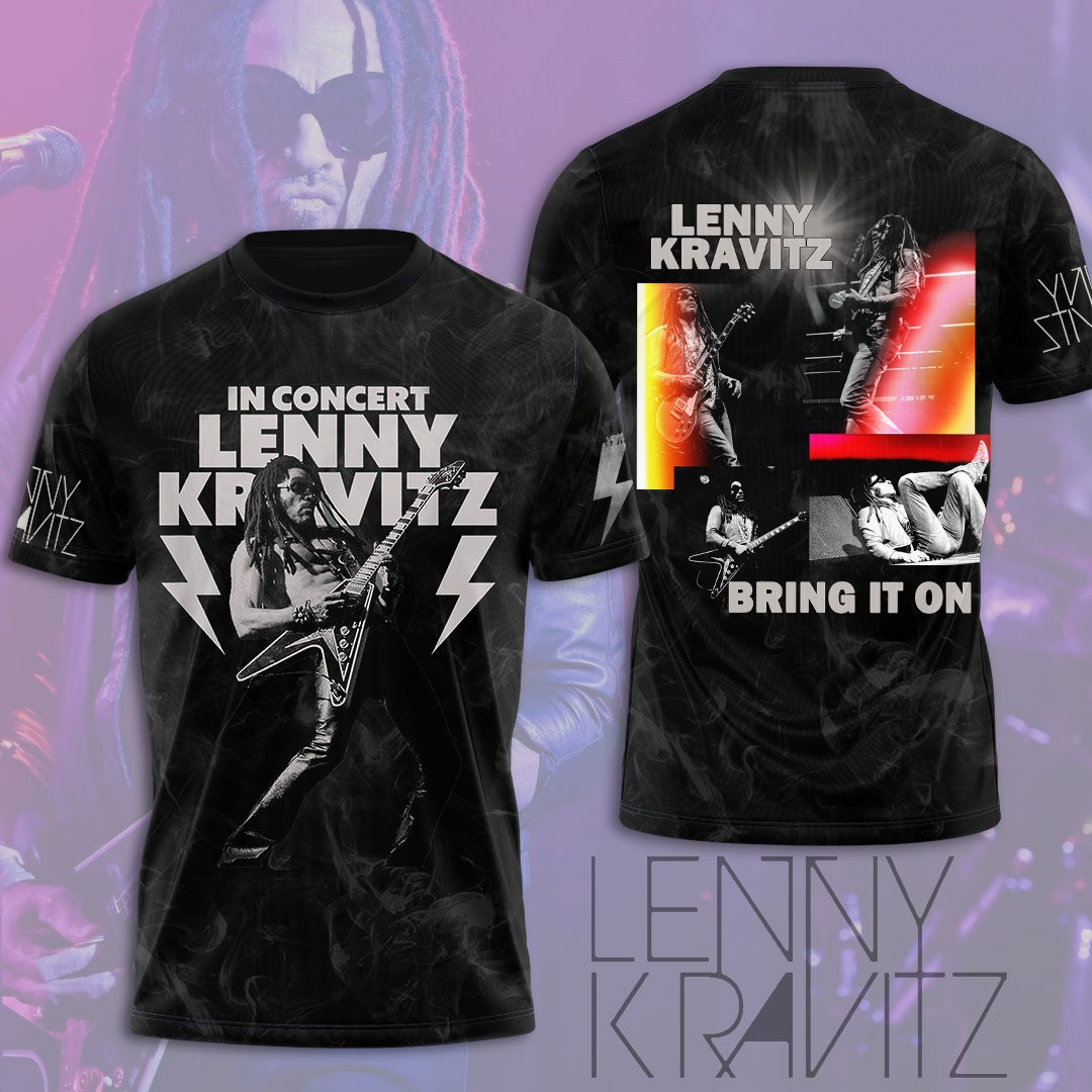 In Concert Lenny Kravitz Bring It On T-Shirt Unique Gifts For Music Lovers