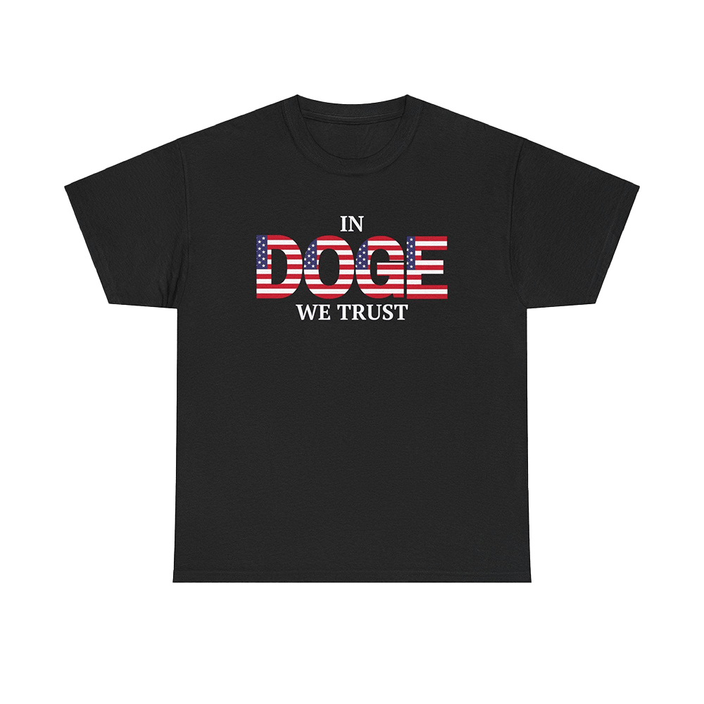 In Doge We Trust Shirt Gifts For Crypto Dogecoin Enthusiast Father's Day Gift for Husband