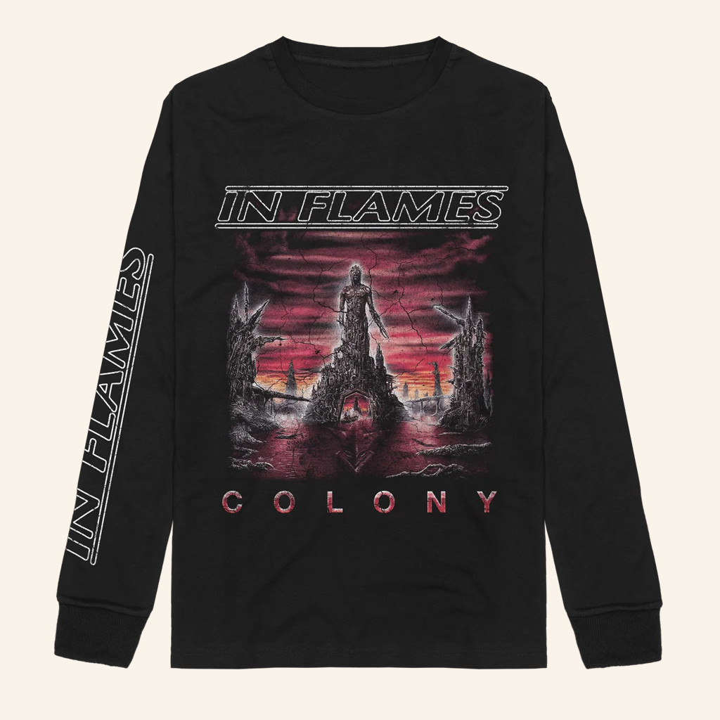 In Flames Merch Colony Long Sleeve Shirt Gifts Ideas For Band Lovers In Flames Merch Colony Long Sleeve Shirt Gifts Ideas For Band Lovers