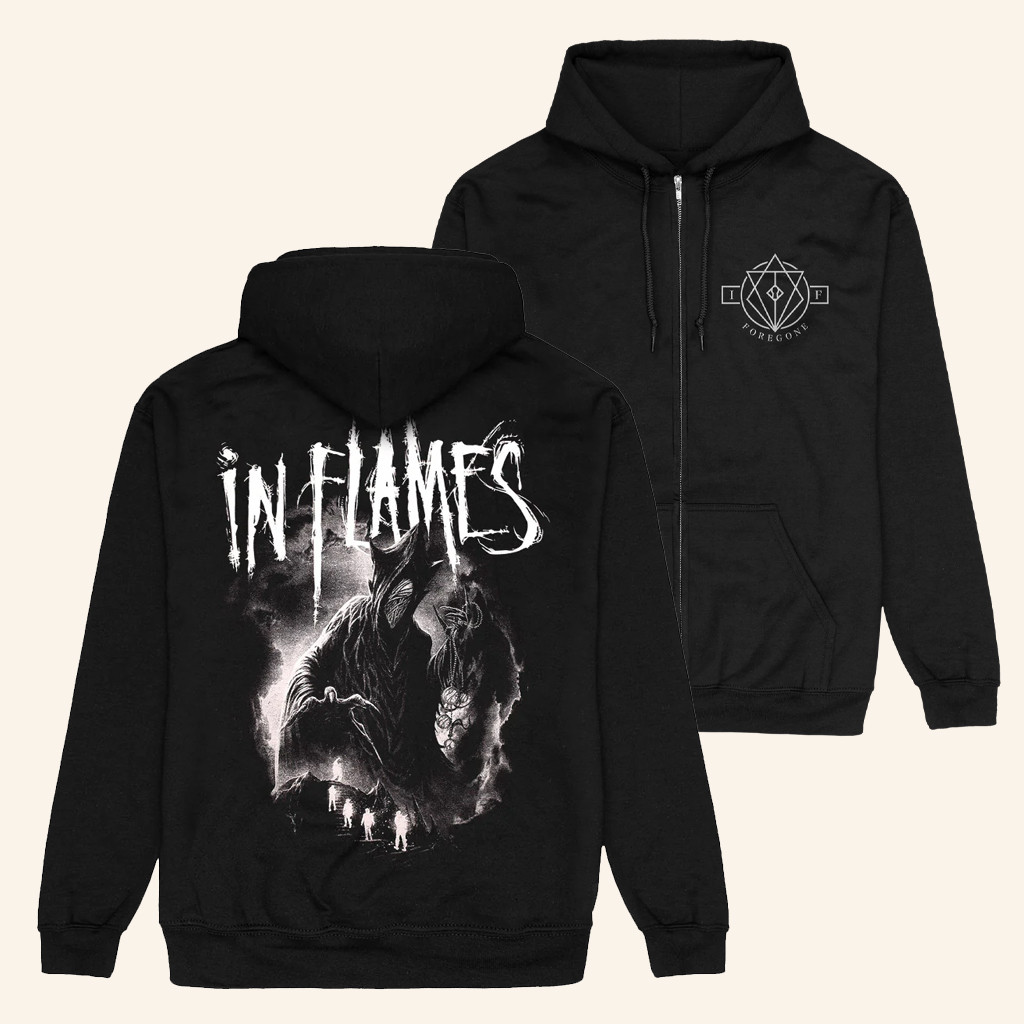In Flames Merch Forgone Zip Hoodie Music Lover Gift Ideas For Him In Flames Merch Forgone Zip Hoodie Music Lover Gift Ideas For Him