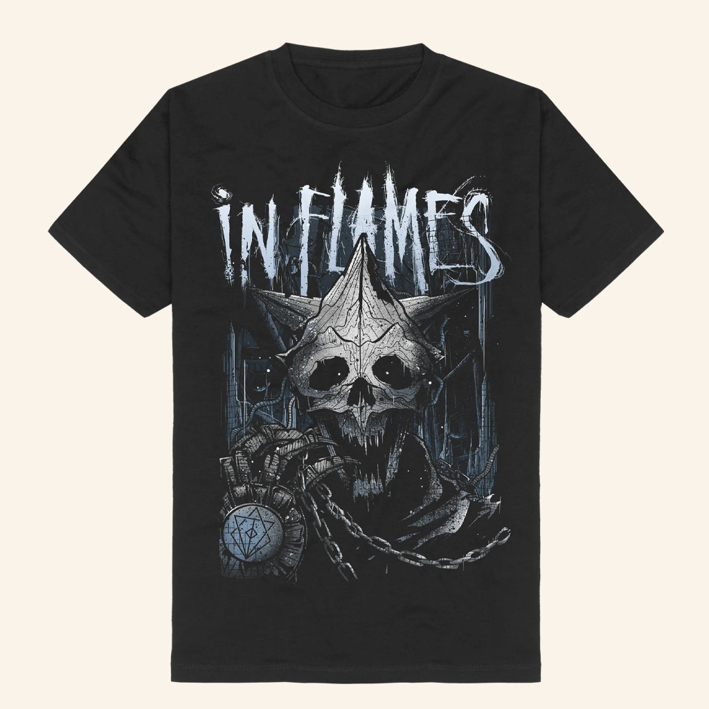 In Flames Merch In Chains Shirt Unique Gift Ideas For Music Lovers