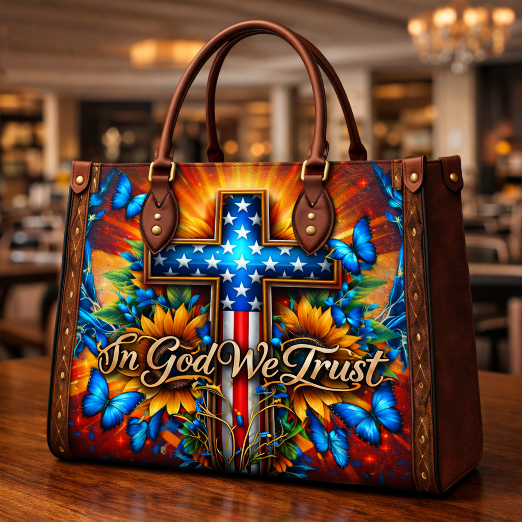 In God We Trust 250th Anniversary Of America Handbag Best 4Th Of July Handbag