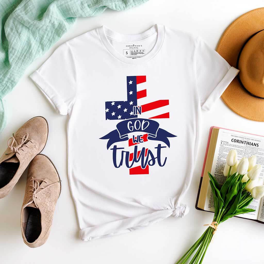 In God We Trust Shirt Christian Gifts For Women