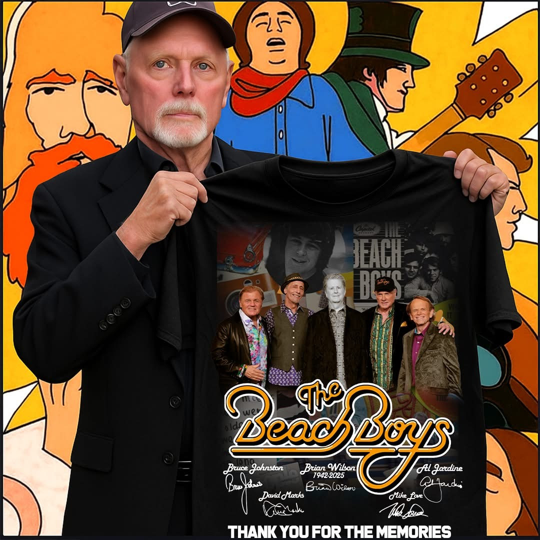 In Memory Of Brian Wilson RIP T-Shirt The Beach Boys Thank You For The Memories Fan Gifts