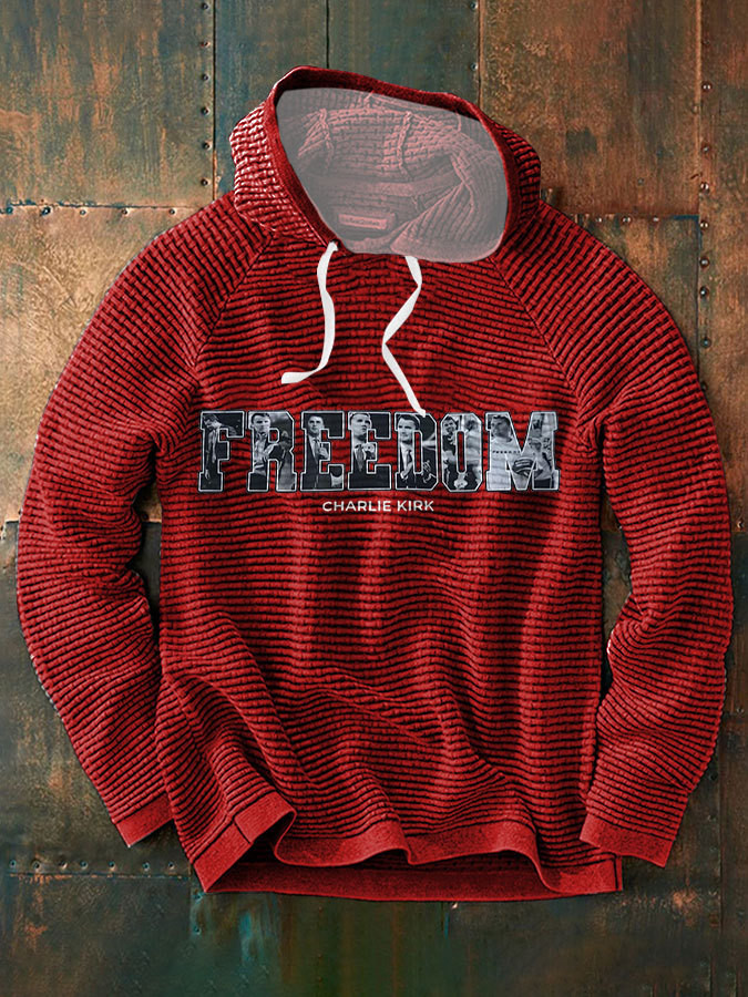 In Memory Of Charlie Kirk Hoodie Freedom Tribute Red White And Blueberries Shirt