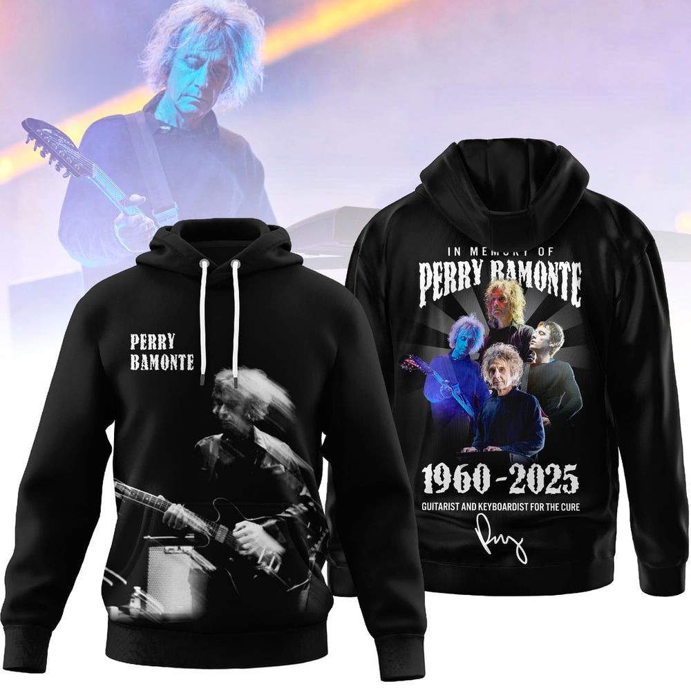 In Memory Of Perry Bamonte 1960 2025 Hoodie Perry Bamonte Merch Gifts For Fans
