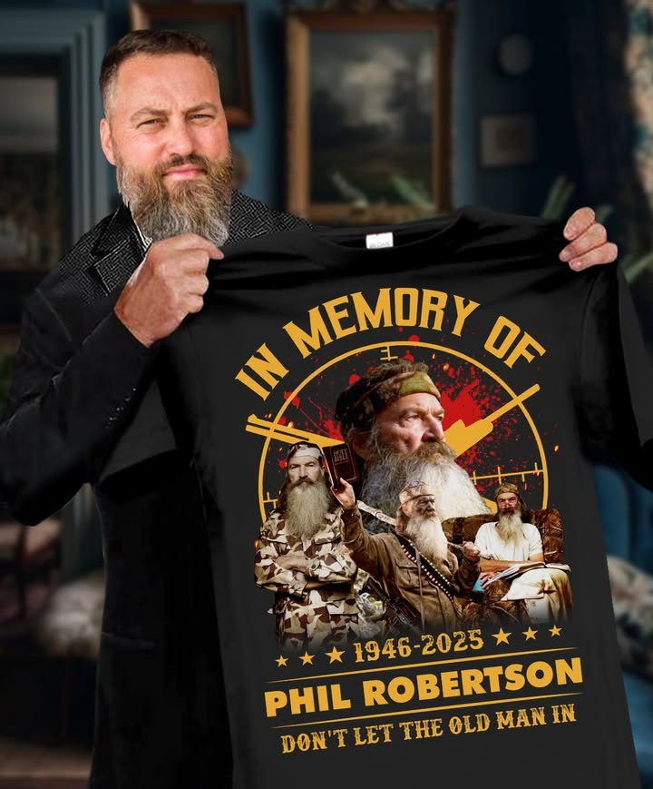 In Memory Of Phil Robertson 1946 2025 T-Shirt Gift Ideas For Father