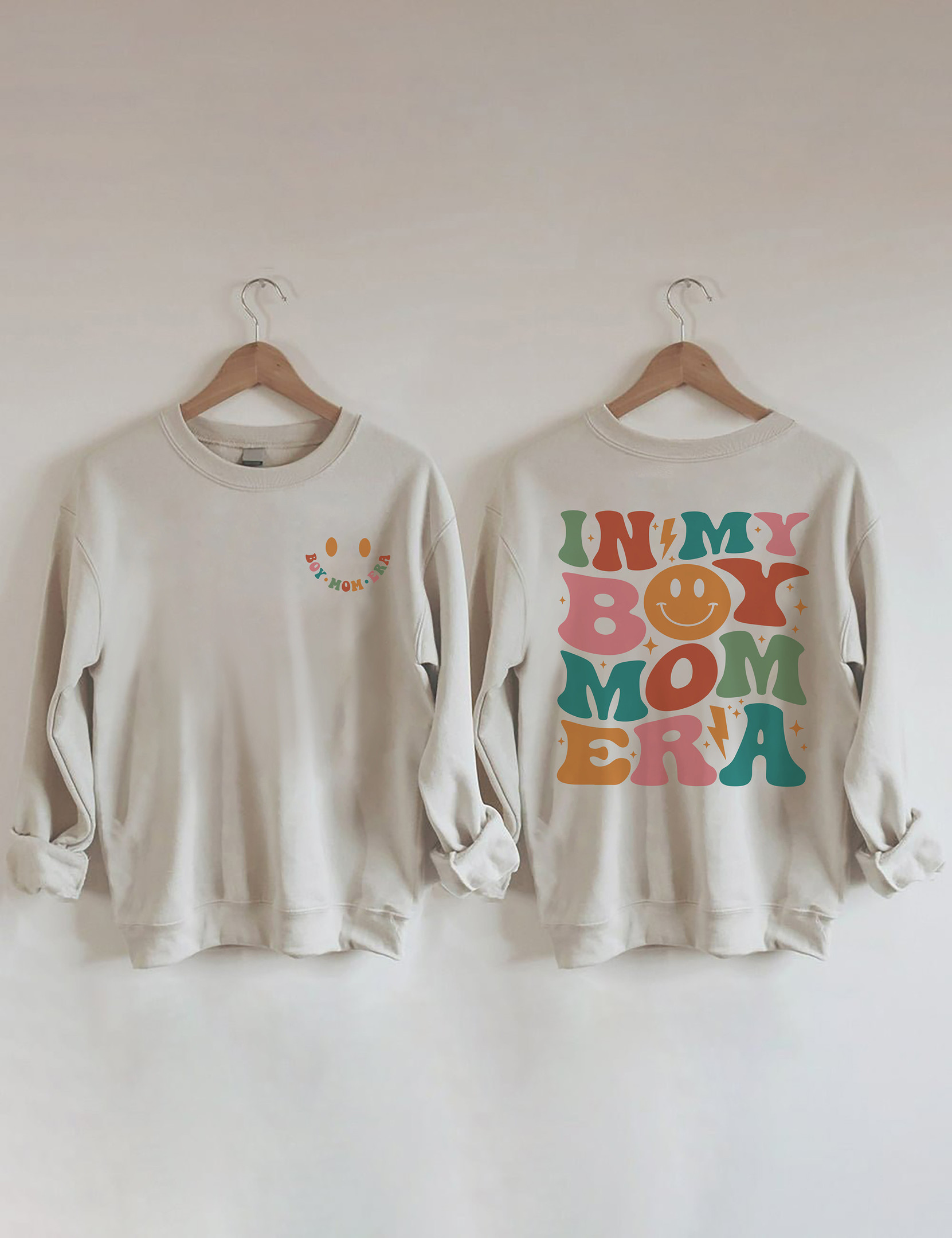 In My Boy Mom Era Sweatshirt Funny Apparel Unique Gifts For Mother