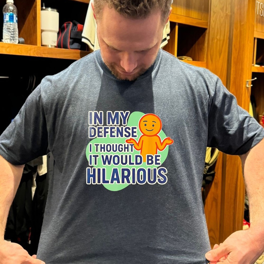 In My Defense I Swear It Was Gonna Be Funny T Shirt