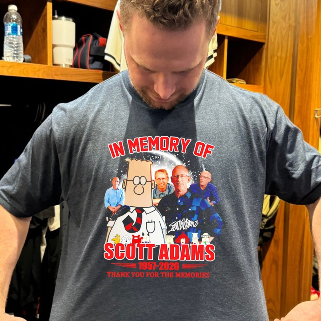 In My Memory Of Scott Adams 1957 2026 Signature Shirt Best Gifts For Fans