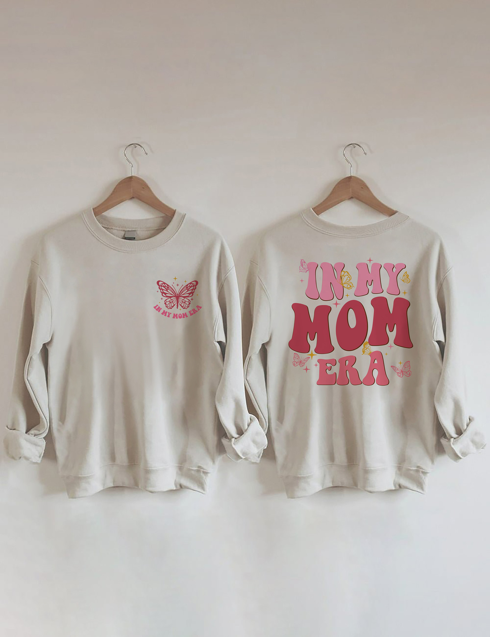 In My Mom Era Sweatshirt Humorous Style Funny Sweatshirt Best Present For Mom