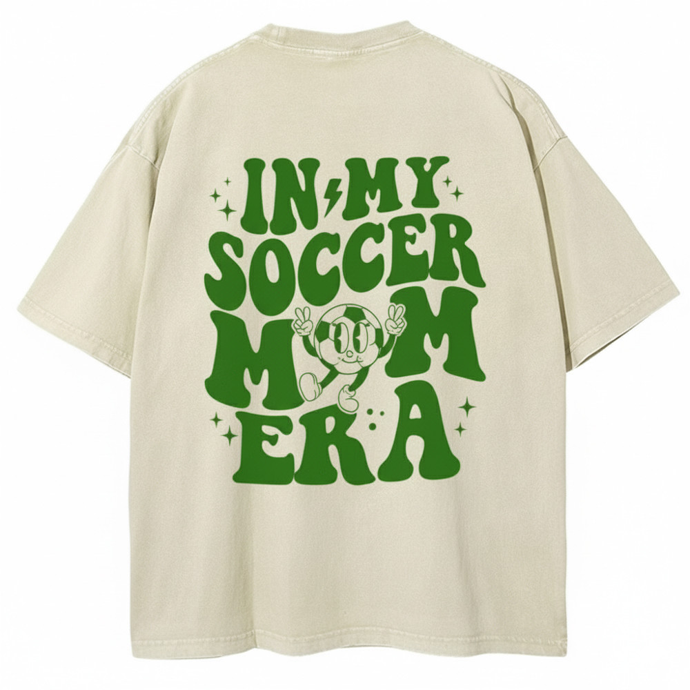 In My Soccer Mom Era T-Shirt Sports Soccer Mom Apparel Gift Ideas For Mom
