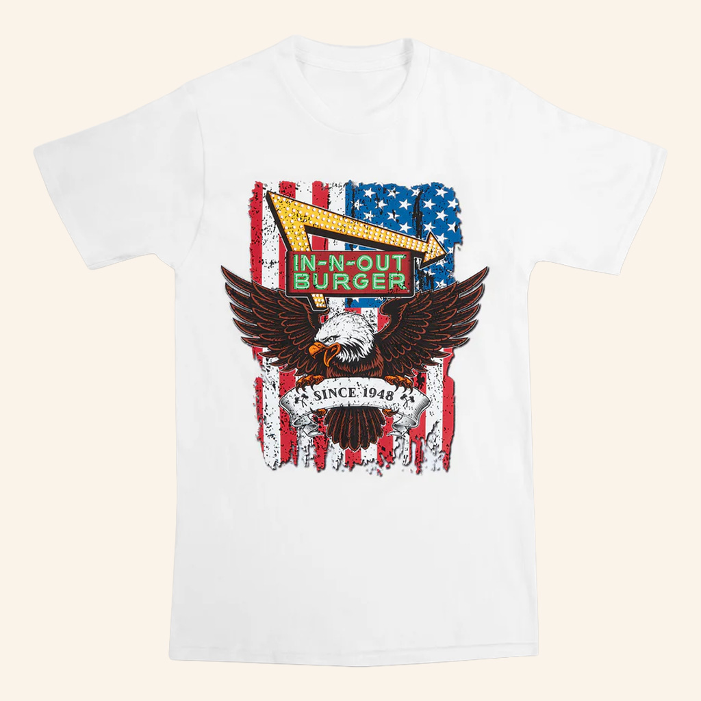 In N Out Merch Eagle USA T-Shirt Christmas Gift Ideas For Boyfriend In N Out Merch Eagle USA T-Shirt Christmas Gift Ideas For Boyfriend