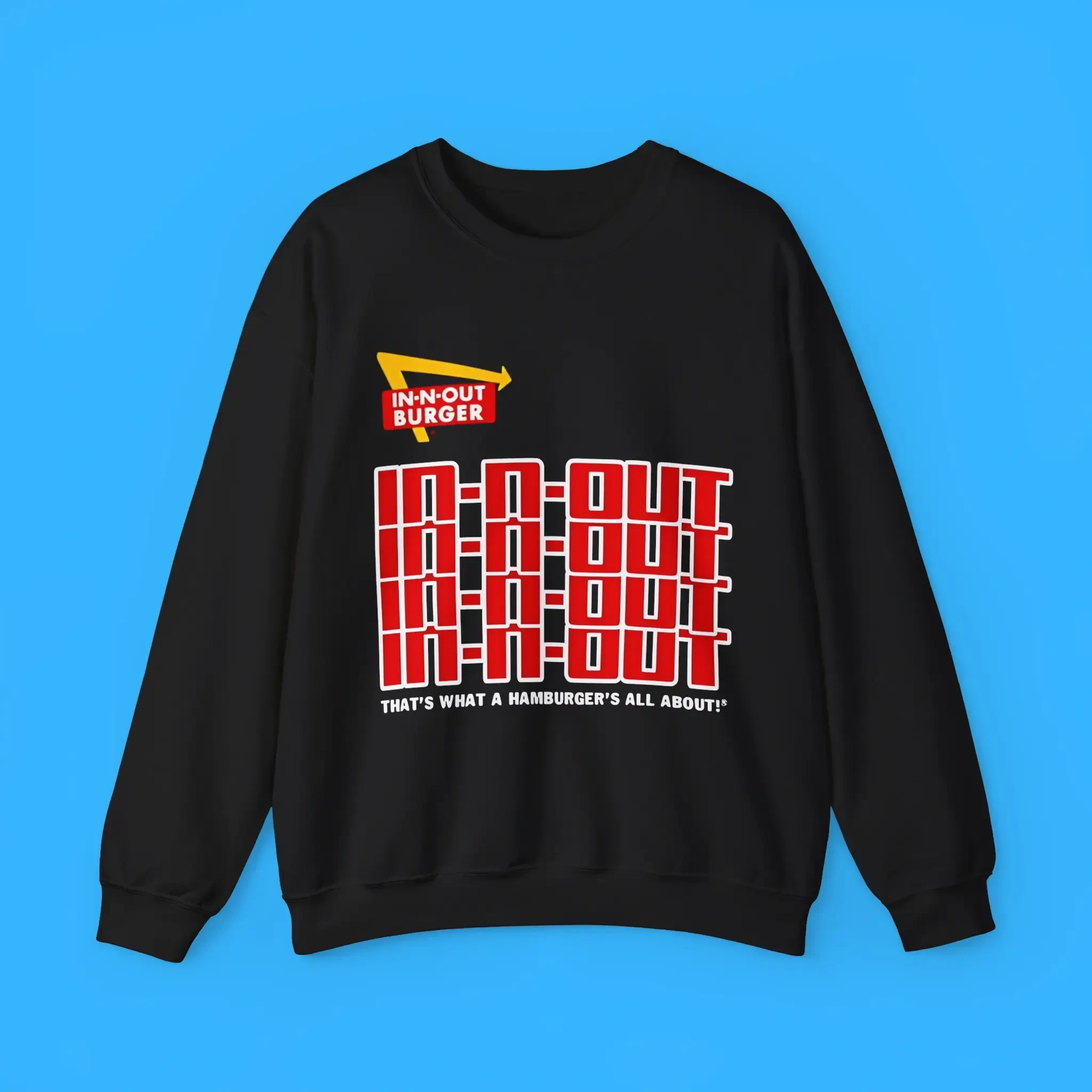 In N Out Thats What A Hamburgers All About Premium Shirt