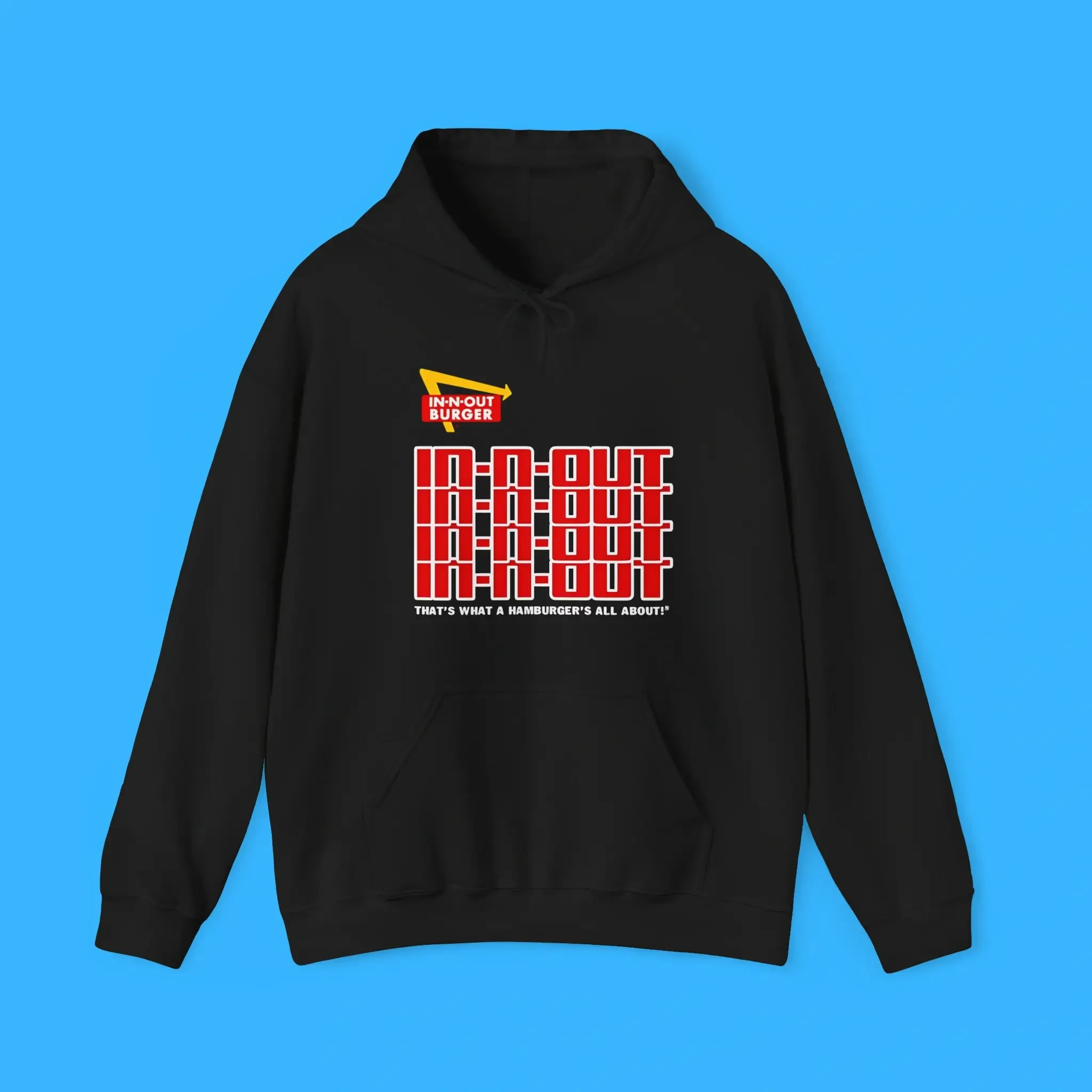 In N Out Thats What A Hamburgers All About Premium Shirt