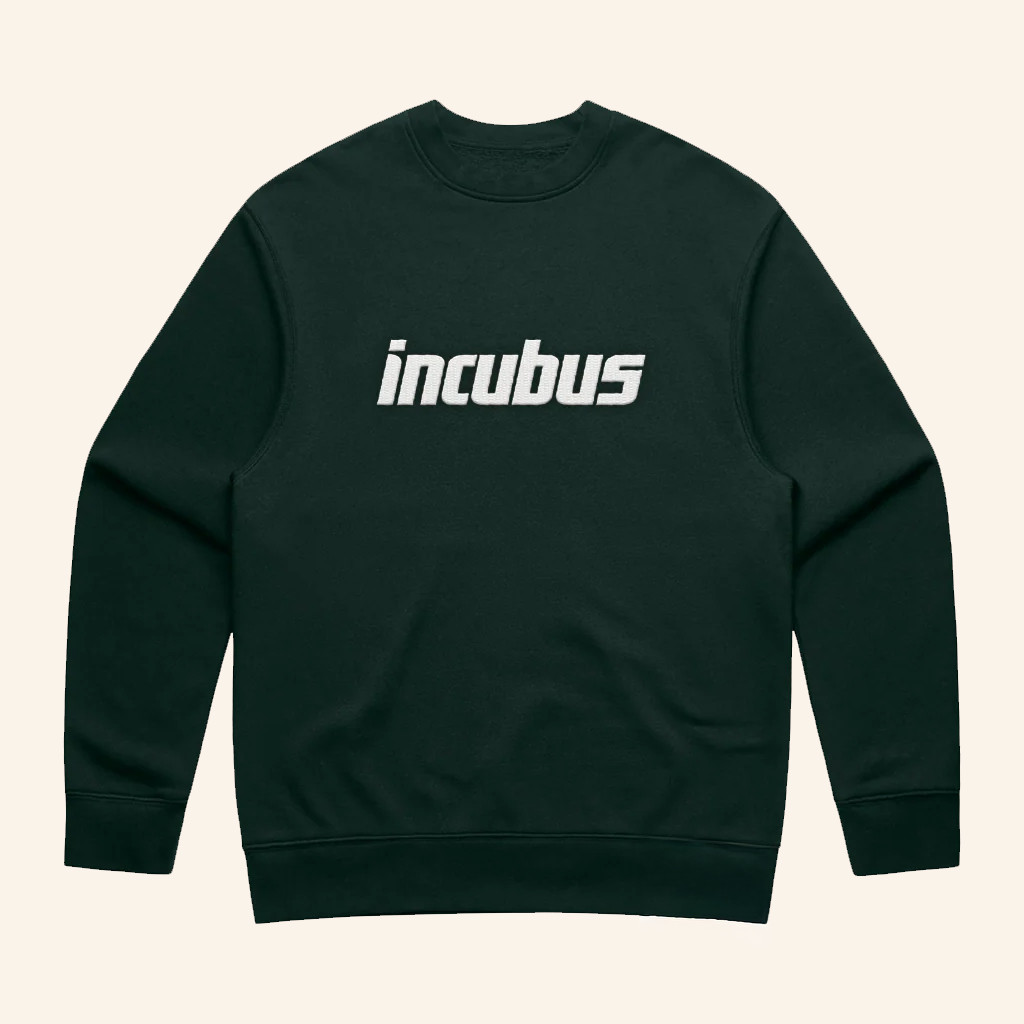 Incubus Merch Incubus Logo Crewneck Sweatshirt Gifts For Rock Fans