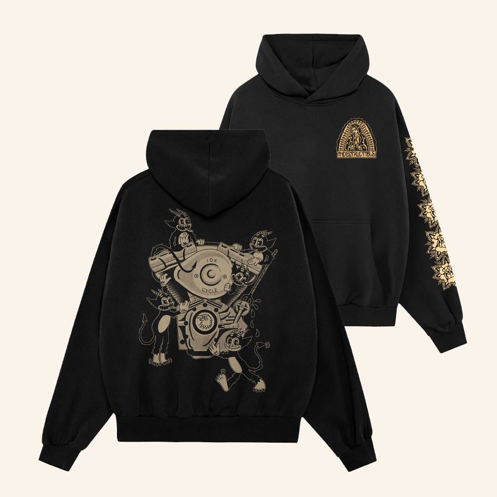 Indestructible MFG Merch Keep Out The Devils Hoodie Christmas Gifts For Son Indestructible MFG Merch Keep Out The Devils Hoodie Christmas Gifts For Son