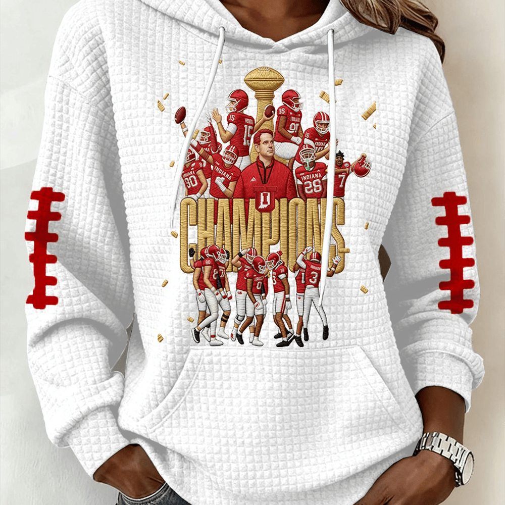 Indiana 2026 National Championship Hoodie IU National Championship Merch Gift For Girlfriend