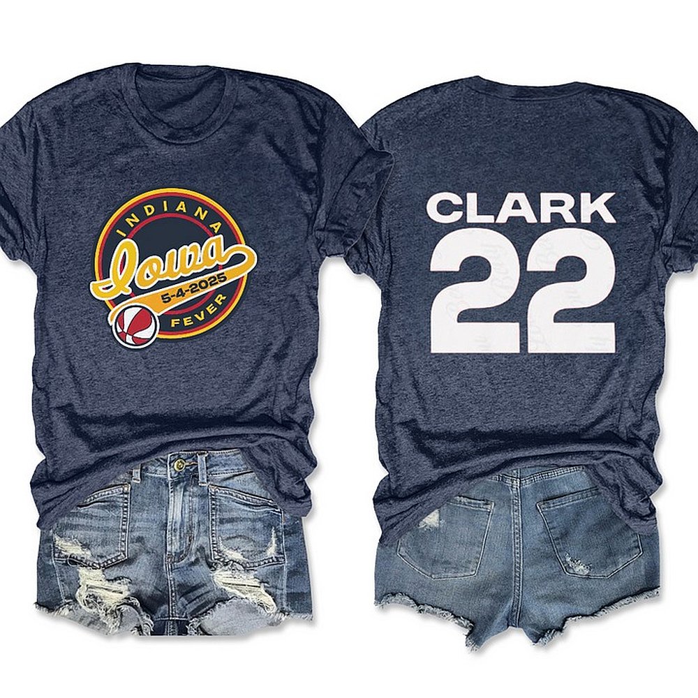Indiana Fever Caitlin Clark Number 22 Basketball T-Shirt Best Gift For WNBA Supporters