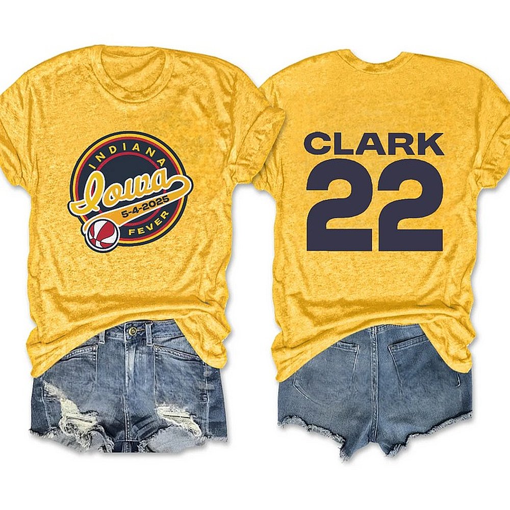 Indiana Fever Caitlin Clark Number 22 Basketball T-Shirt Best Gift For Women Basketball Fans