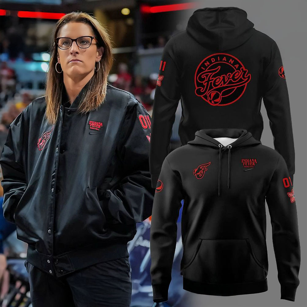 Indiana Fever Head Coach Stephanie White x Stranger Things Hoodie Gift Ideas For Basketball Lovers