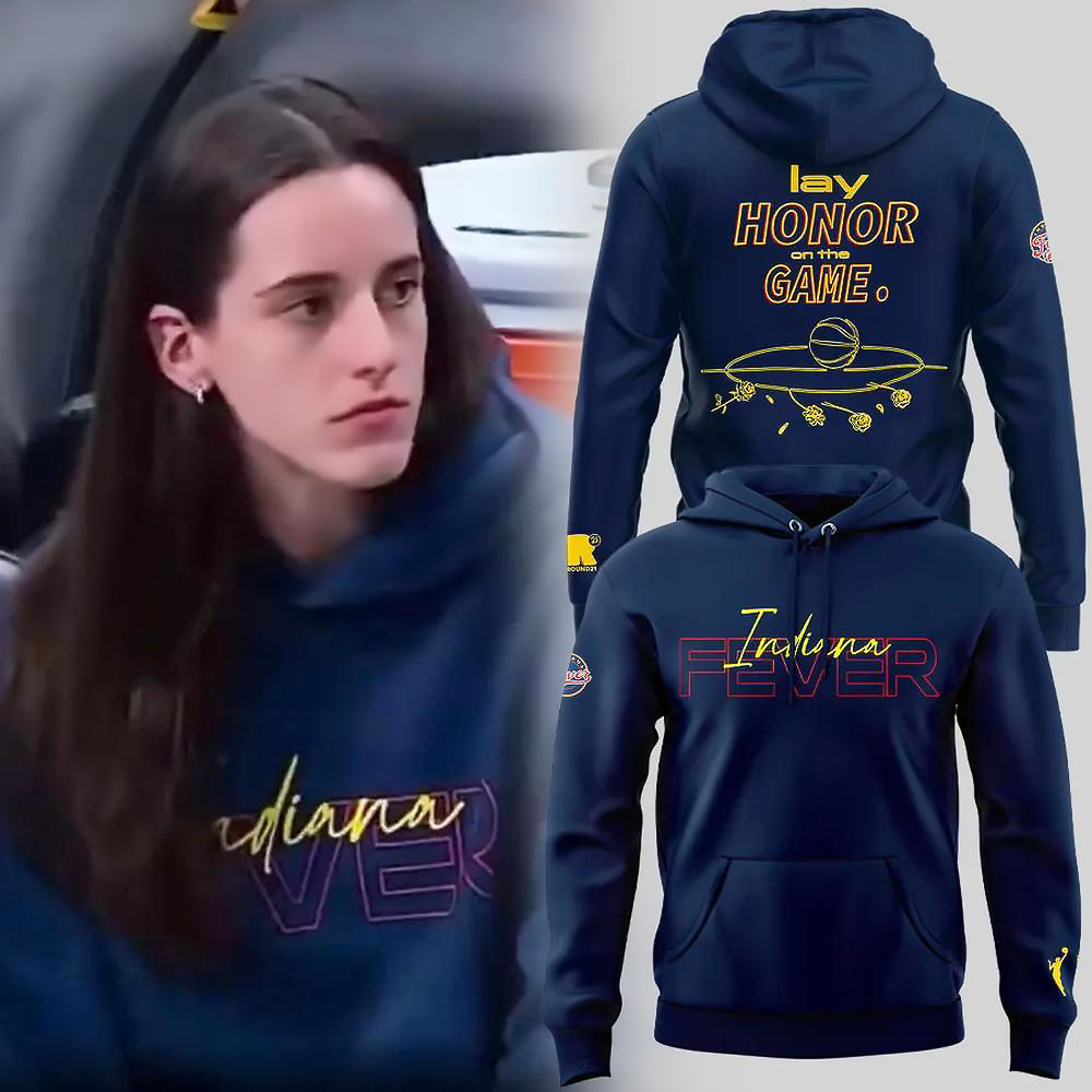 Indiana Fever Lay Honor On The Game Limited Edition Hoodie Gift For Basketball Lover