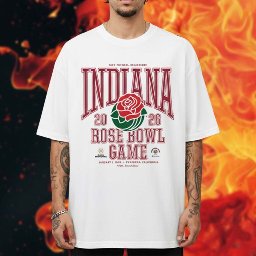 Indiana Football Rose Bowl Collection Merch Indiana Rose Bowl Game T-Shirt Gifts For Fans