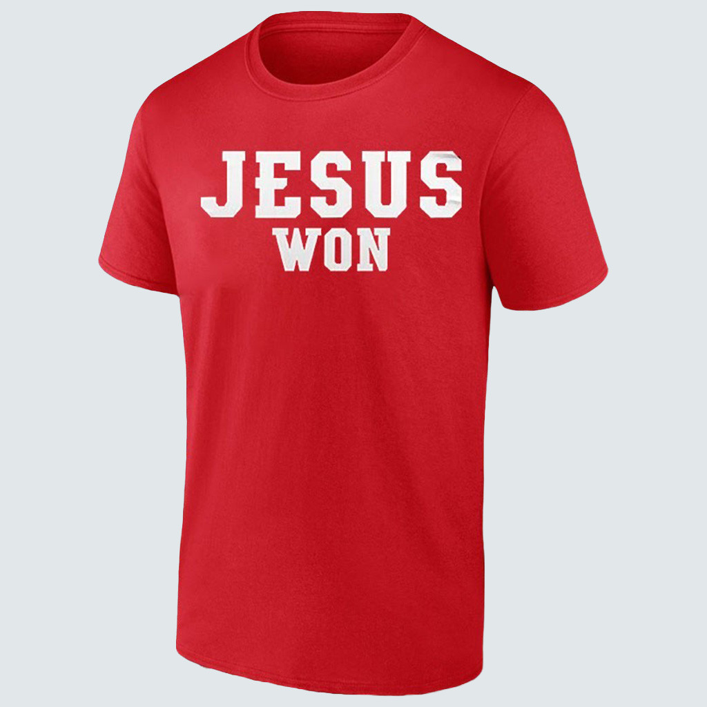 Indiana Football x Jesus Won T-Shirt Hoosiers Merch Gifts For Football Fan Indiana Football x Jesus Won T-Shirt Hoosiers Merch Gifts For Football Fan