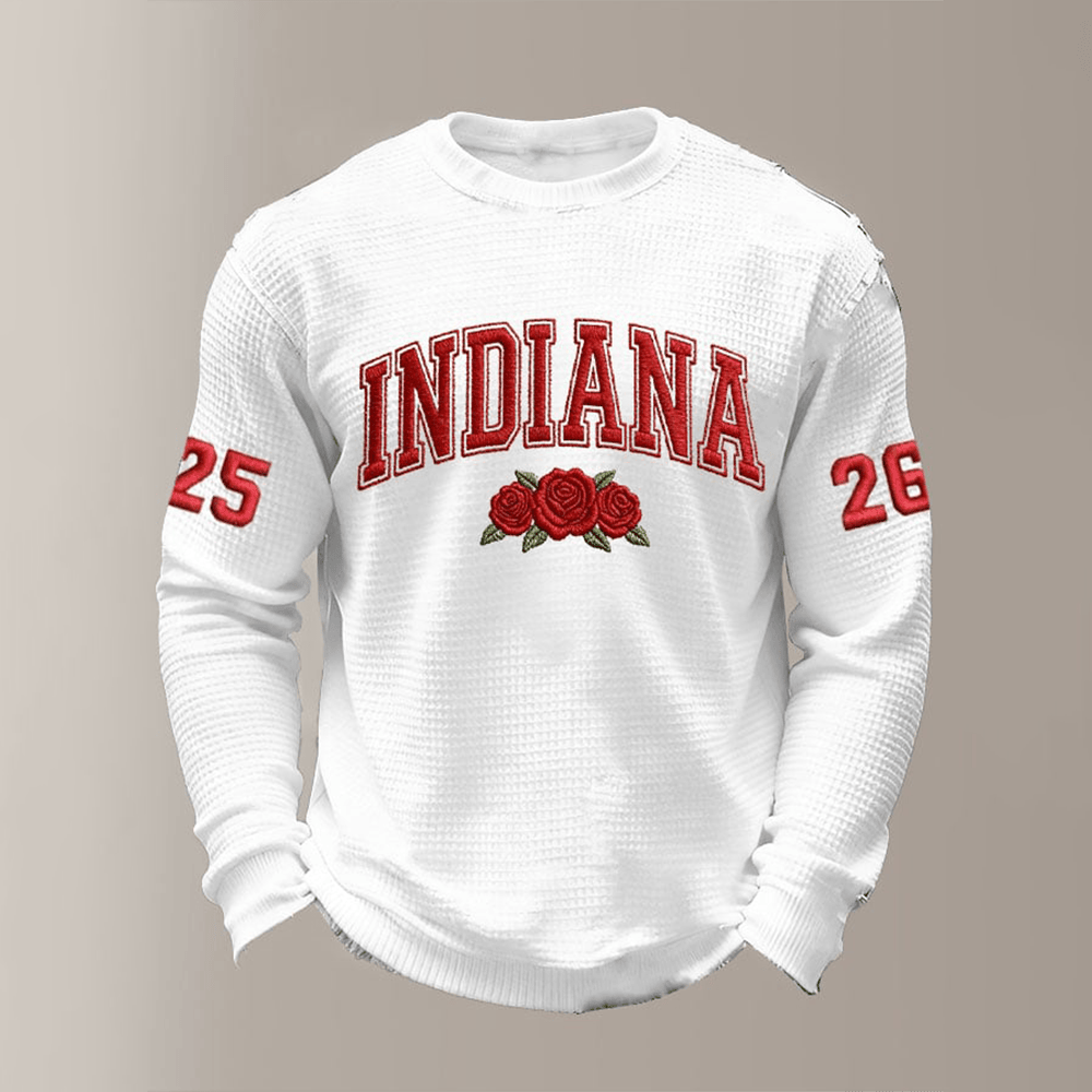 Indiana Hoosiers 25 26 Long Sleeve Shirt Football Game Day Apparel Fan Gear