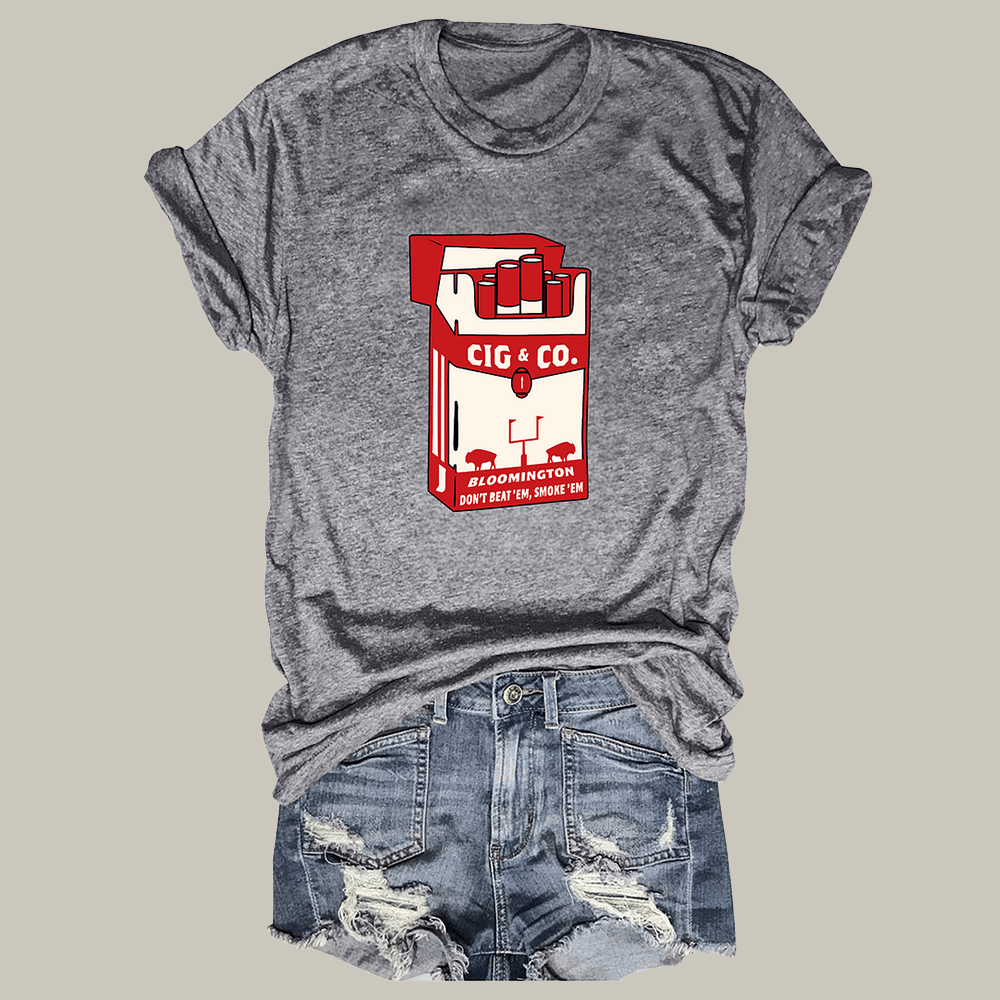 Indiana Hoosiers Cig And Co T-Shirt IU Football National Champions Shirt Fan Gift Ideas